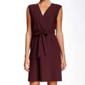 Theory Pavita Trinity 2 Wrap-Front Dress - 12